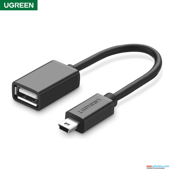 UGREEN Mini USB Male To USB Female OTG Cable (6M)