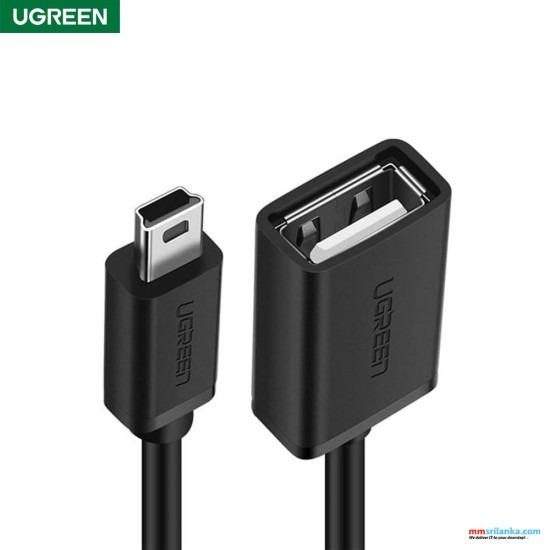 UGREEN Mini USB Male To USB Female OTG Cable (6M)