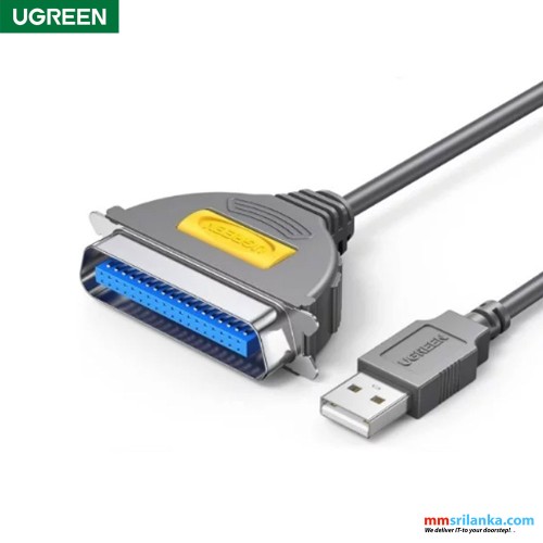 UGREEN USB to Parallel Printer Cable 2m-(6M)