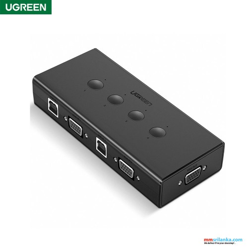 UGREEN VGA 4 IN 1 Out kvm switch box (6M)