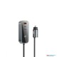 WIWU 120W EXTEND CAR CHARGER SPACE GRAY (6M)