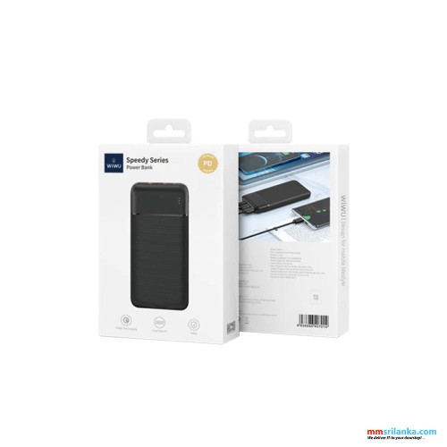 WIWU WI-P001 22.5W 20000MAH SPEEDY POWER BANK (6M)