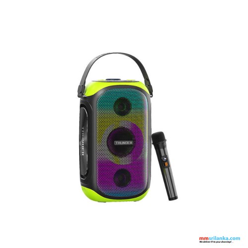 WIWU P20 THUNDER WIRELESS SPEAKER BLACK+GREEN (6M)