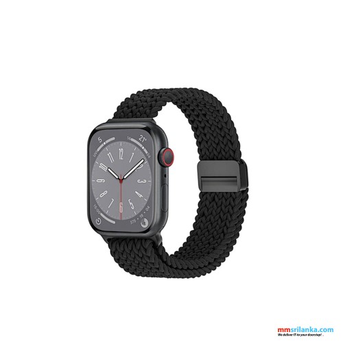 WIWU WI-WB004 BRAID MAGNETIC IWATCH BAND BLACK