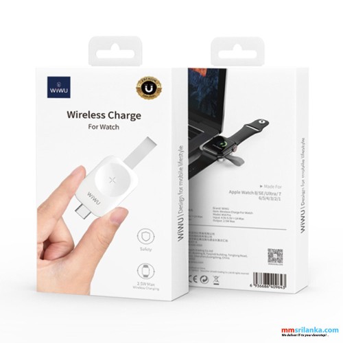 WIWU M16 PRO WIRELESS CHARGER FOR IWATCH (6M)