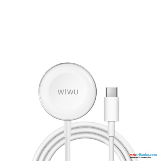 WIWU M18 WATCH WIRELESS CHARGER SMART CHARGING SILVER