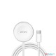 WIWU M18 WATCH WIRELESS CHARGER SMART CHARGING SILVER