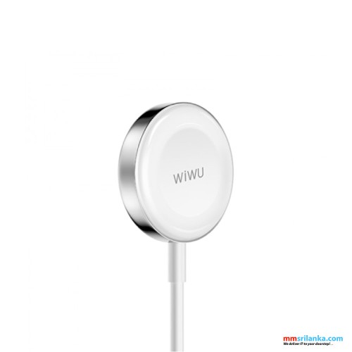 WIWU M18 WATCH WIRELESS CHARGER SMART CHARGING SILVER