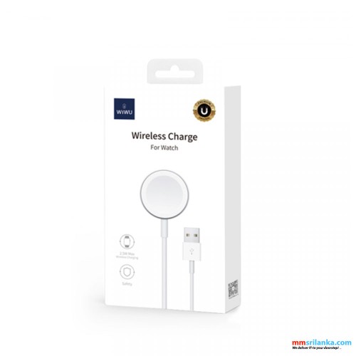 WIWU M7 IWATCH WIRELESS CHARGER WHITE (6M)