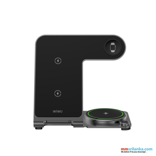 WIWU WI-W005 15W POWER AIR 3 IN 1 WIRELESS CHARGER (6M)