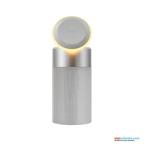 WIWU WI-W022 LEJU WIRELESS CHARGING AMBIENT LIGHT SPEAKER-(6M)