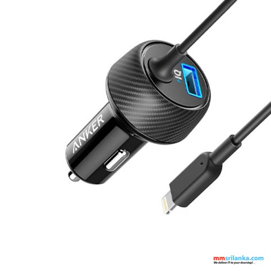 Anker PowerDrive 2 Elite With Lightning Connector