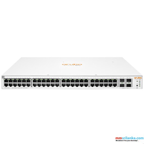 HPE Networking Instant On 1930 48-Port PoE+ Compliant Managed Network Switch with SFP+370W (JL686B) (5Y)