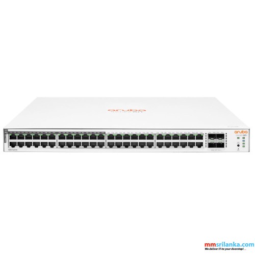 HPE Networking Instant On 1830 48G 24p Class4 PoE 4SFP 370W Switch (JL815A) (5Y)