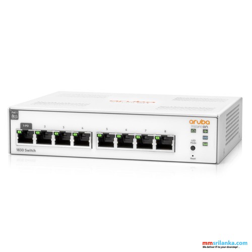 HPE Networking Instant On 1830 8G Switch (JL810A) (5Y)