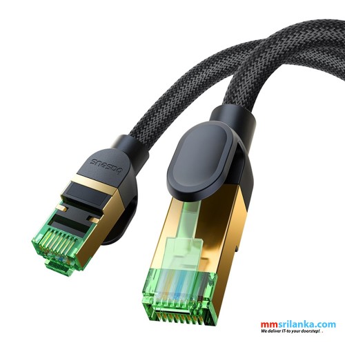 Baseus 3Meter High Speed CAT8 40Gigabit Ethernet Nylon Braided Cable (6M)