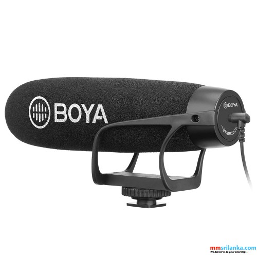 BOYA BY-BM2021 SUPER CARDIOID SHOTGUN MICROPHONE (1Y)