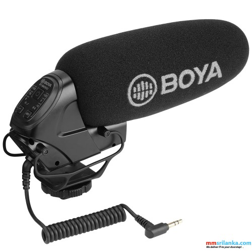 BOYA BY-BM3032 DIRECTIONAL ON-CAMERA MICROPHONE (6M)