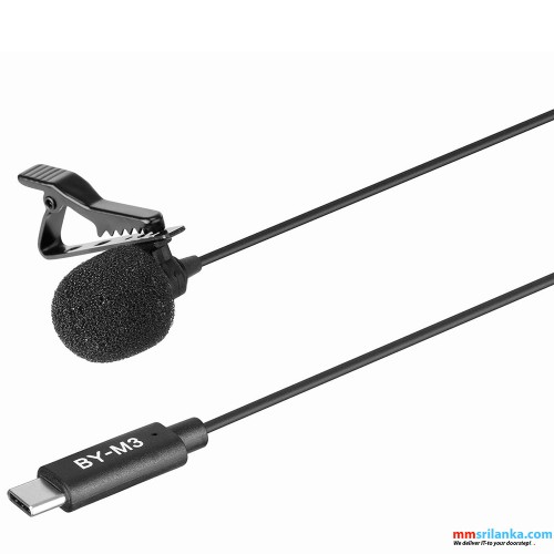 BOYA BY-M3 CLIP-ON TYPE-C MICROPHONE (6M)