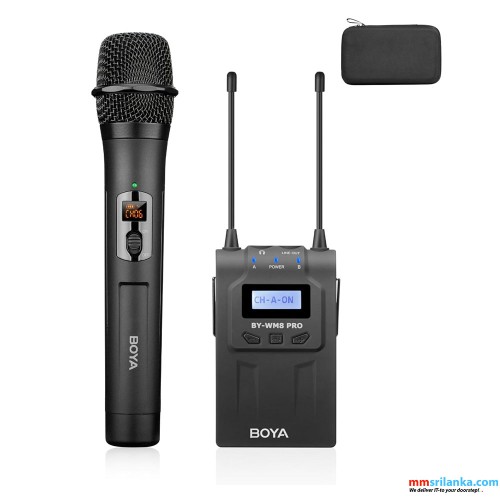 BOYA BY-WM8 PRO-K3 HANDHELD WIRELESS MICROHONE SYSTEM (6M)