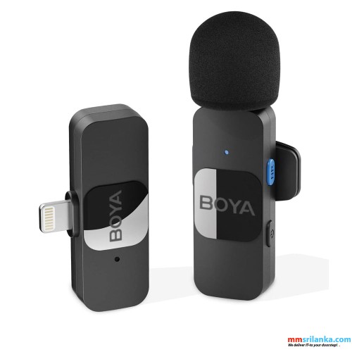 BOYA BY-V1 2.4GHZ WIRELESS MICROPHONE (6M)