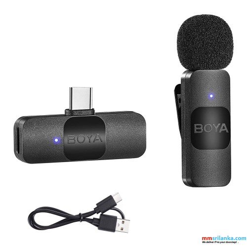 BOYA BY-V10 2.4GHZ WIRELESS MICROPHONE (6M)