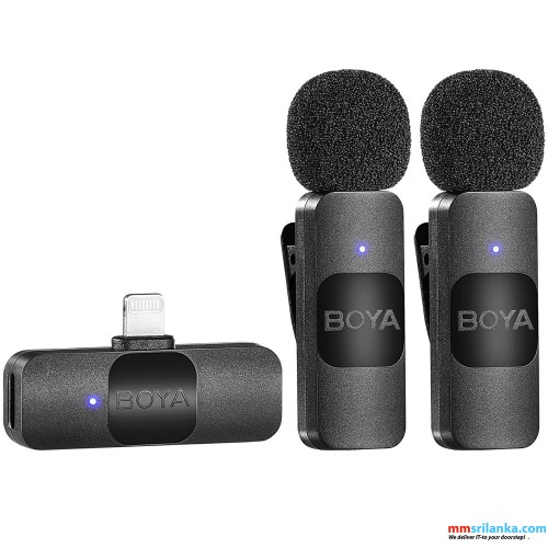 BOYA BY-V2 2.4GHZ WIRELESS MICROPHONE (6M)