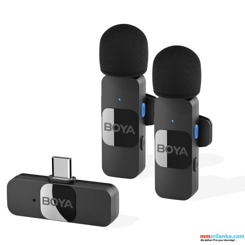 BOYA BY-V20 2.4GHZ WIRELESS MICROPHONE (6M)