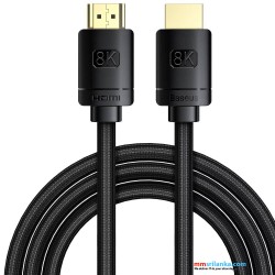 Baseus High Definition Series HDMI 8K to HDMI 8K Adapter Cable  3m