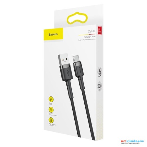 Baseus cafule Cable USB For lightning 1.5A 2M 