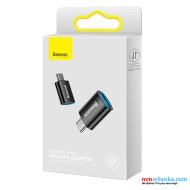 Baseus Ingenuity Series Mini OTG Adapter Type-C to USB-A 3.1, Black 