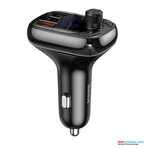 Baseus FM Transmiter T typed S-13 Bluetooth MP3 Car Charger