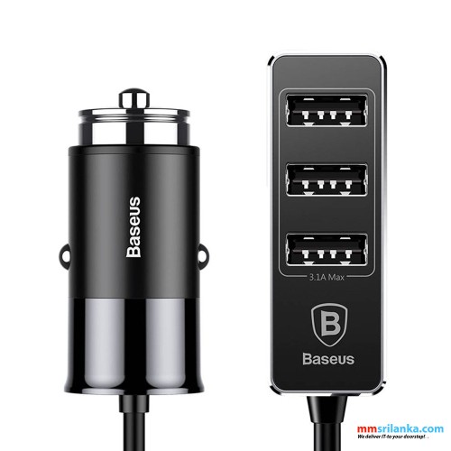 Baseus Enjoy Together Four Interfaces Output Patulous Car Charger