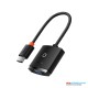 Baseus Lite Series HDMI to VGA with 3.5mm Jack and Micro Power Port (6M)