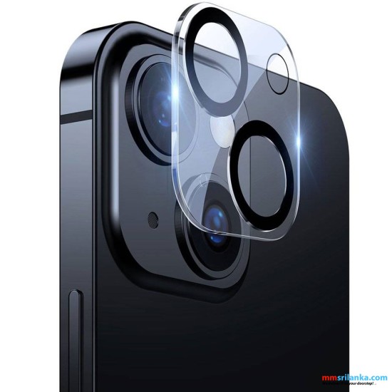 Baseus iPhone 13 Mini 5.4-Inch Lens Film Full-Frame (2pcs Lens Set) Transparent