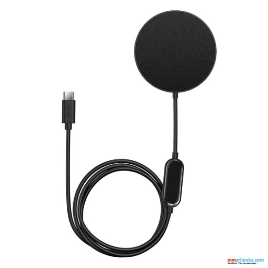 BASEUS SIMPLE MINI2 MAGNETIC WIRELESS CHARGER - 15W - BLACK