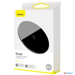 Baseus Simple Wireless Charger 15W（Updated Version  for Type-C）Black