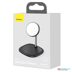 Baseus Swan Magnetic Desktop Bracket Wireless Charger 