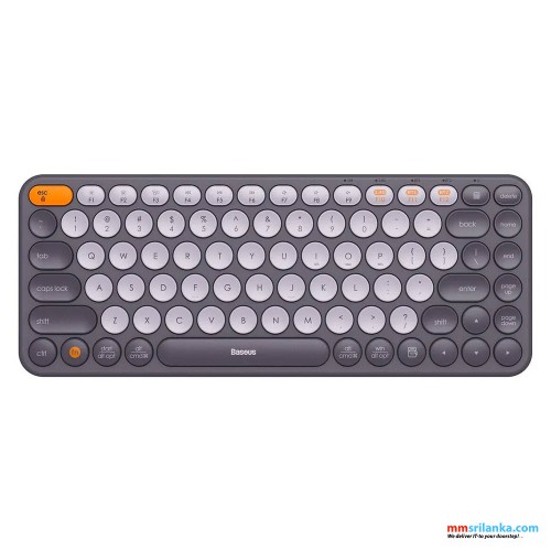 Baseus K01A Wireless Tri-Mode Keyboard Grey Bluetooth & Wireless (6M)