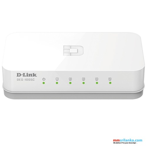 D-LINK 5-Port 10/100 Mbps Unmanaged Desktop Switch (2Y)