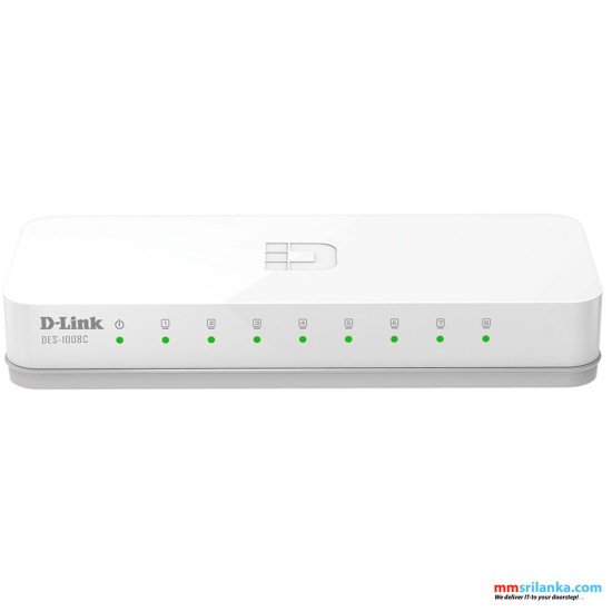 D-LINK 8-Port 10/100 Mbps Unmanaged Switch (2Y)