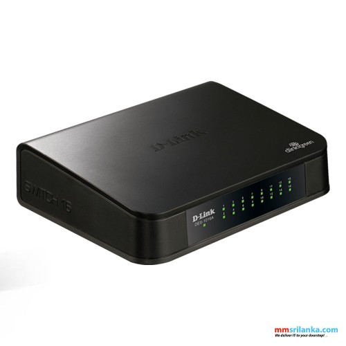 D-Link 16 Port Fast Ethernet Switch (2Y)