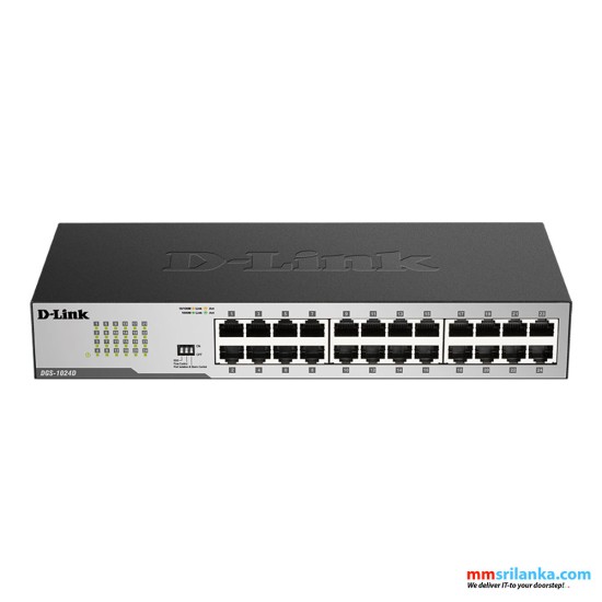 D-Link 24-Port Gigabit Unmanaged Desktop Switch (2Y)