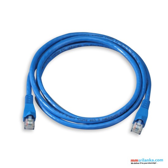 D-LINK CAT 6E UTP PATCH 1METER NETWORK CABLE, ETHERNET CABLE, LAN CABLE