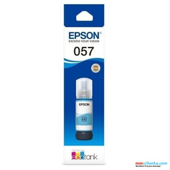 Epson 057 Light Cyan ink Bottle For L8050/L18050/L8150W