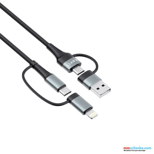 HAVIT CB6244 4 IN 1 MULTI CHARGING CABLE