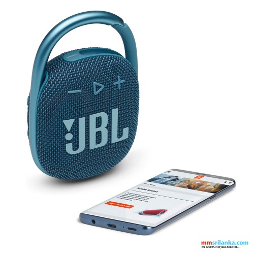 JBL Clip 4 - Ultra-Portable Waterproof Speaker (6M)