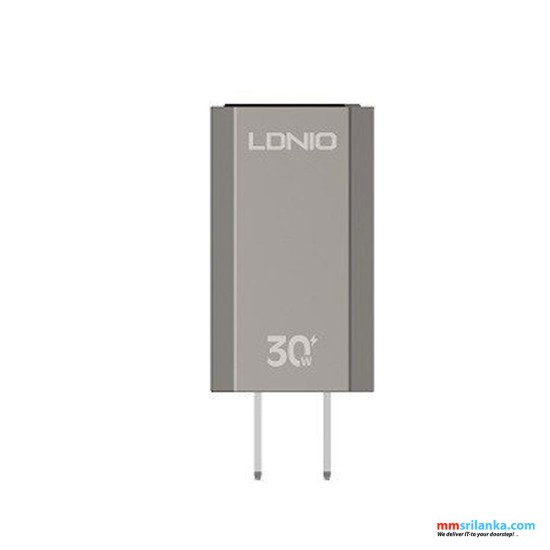 LDNIO A2527C 30W US 90° Foldable Plug Fast Charger