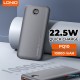 LDNIO PQ10 10000mAh Power Bank Ultra Slim Led Digital Display
