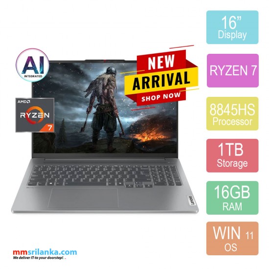 Lenovo IdeaPad Pro 5 Creator 16AHP9 – Ryzen 7 (16GB) (2Y)